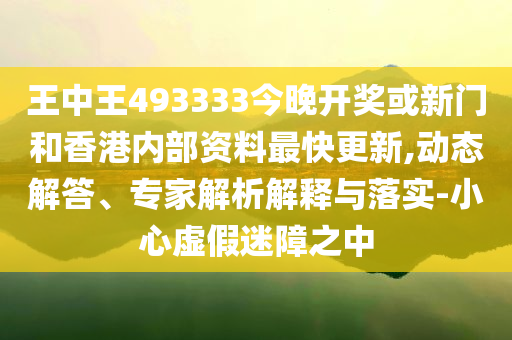 王中王493333今晚開獎——彩票背后的故事與挑戰(zhàn)，彩票背后的故事與挑戰(zhàn)，王中王493333今晚開獎揭秘